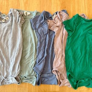 Kyte Baby 5 Bodysuit Bundle ❤️ 12-18 months